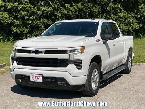 Summit White 2023 Chevrolet Silverado 1500 RST