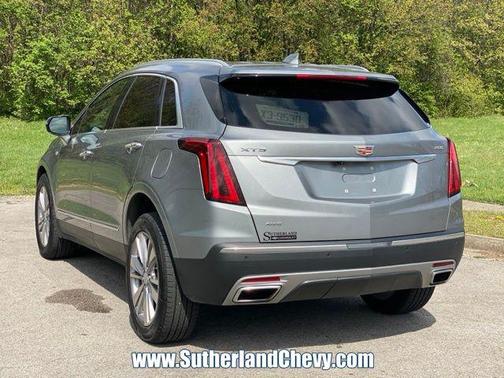Argent Silver Metallic 2024 Cadillac XT5 Premium Luxury
