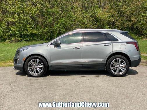 Argent Silver Metallic 2024 Cadillac XT5 Premium Luxury