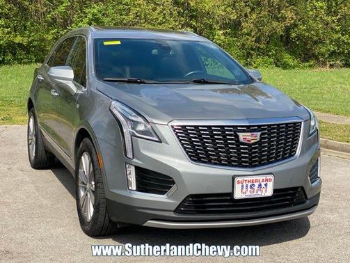 Argent Silver Metallic 2024 Cadillac XT5 Premium Luxury