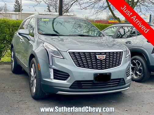 Argent Silver Metallic 2024 Cadillac XT5 Premium Luxury