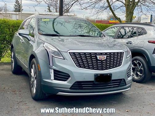Argent Silver Metallic 2024 Cadillac XT5 Premium Luxury