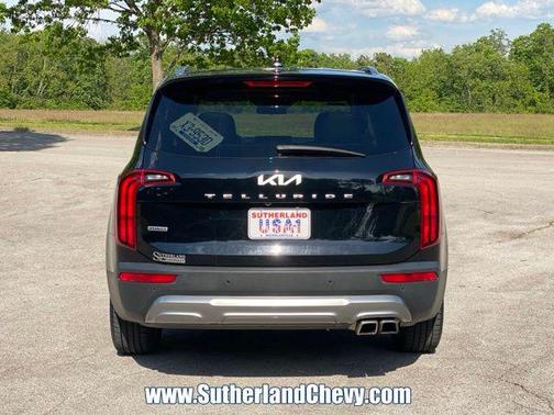 Ebony Black 2022 Kia Telluride S