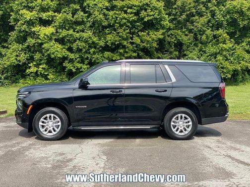 Black 2025 Chevrolet Tahoe LT
