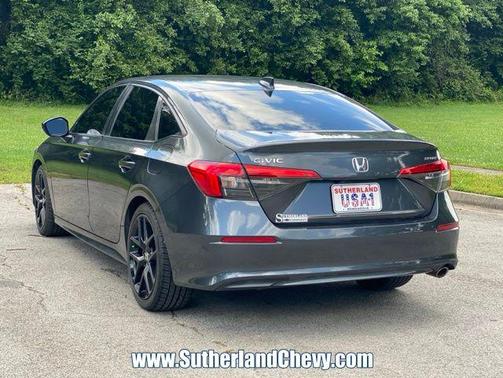 Gray 2022 Honda Civic Sport