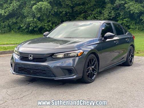 Gray 2022 Honda Civic Sport
