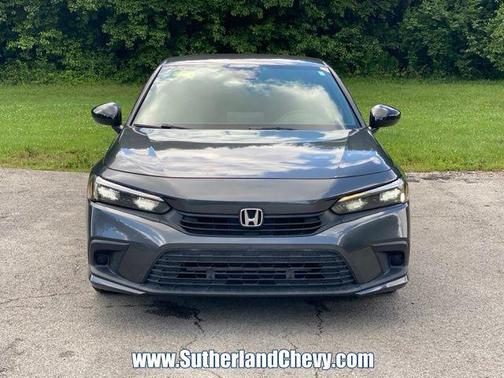 Gray 2022 Honda Civic Sport