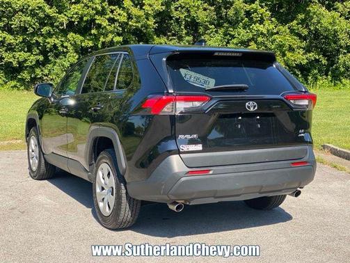 Midnight Black Metallic 2024 Toyota RAV4 LE