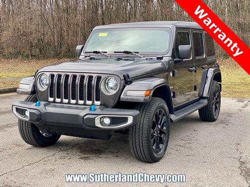 Granite Crystal Metallic Clearcoat 2022 Jeep Wrangler Unlimited 4xe Sahara