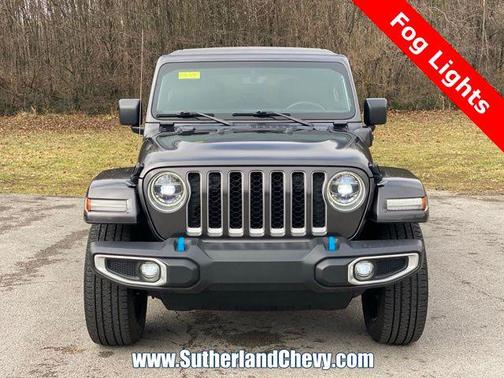 Granite Crystal Metallic Clearcoat 2022 Jeep Wrangler Unlimited 4xe Sahara