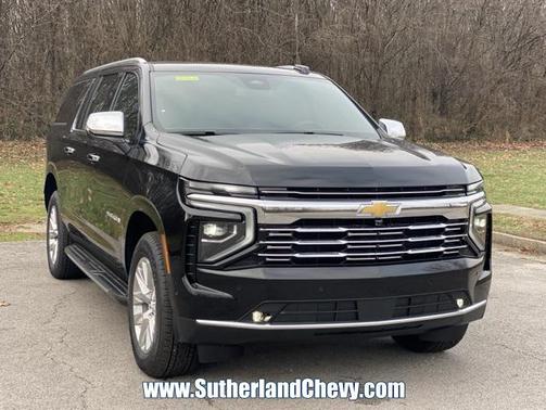 Black 2026 Chevrolet Suburban Premier SUV