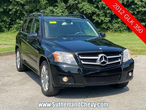 Obsidian Black Metallic 2012 Mercedes-Benz GLK-Class GLK 350 4MATIC