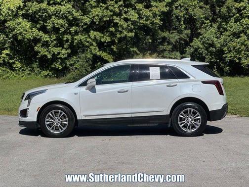 Crystal White Tricoat 2023 Cadillac XT5 Premium Luxury