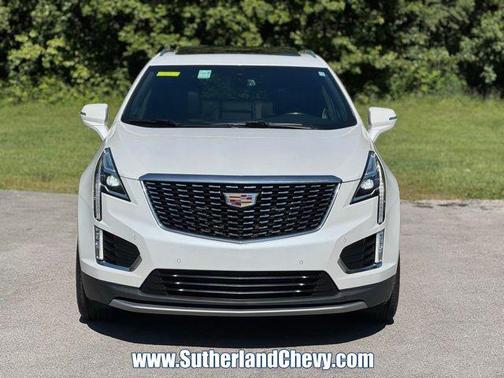 Crystal White Tricoat 2023 Cadillac XT5 Premium Luxury