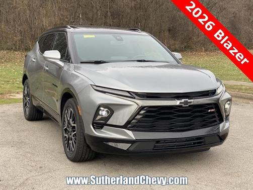 Sterling Gray Metallic 2026 Chevrolet Blazer RS SUV