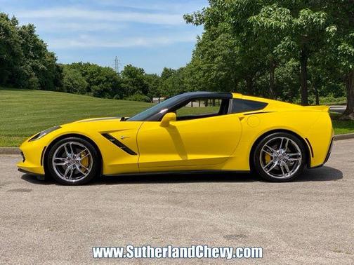 Corvette Racing Yellow Tintcoat 2016 Chevrolet Corvette Stingray Z51