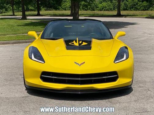 Corvette Racing Yellow Tintcoat 2016 Chevrolet Corvette Stingray Z51