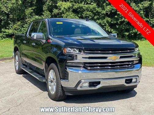Black 2021 Chevrolet Silverado 1500 LTZ Truck