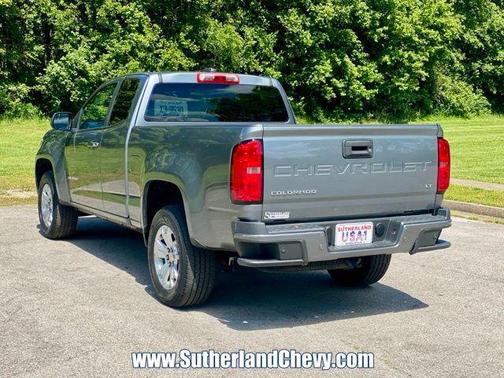 Satin Steel Metallic 2022 Chevrolet Colorado LT