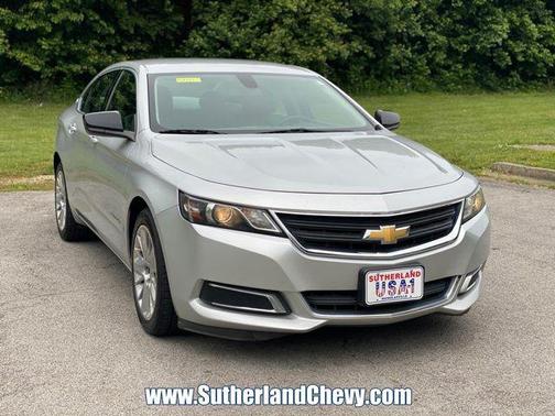 Silver Ice Metallic 2019 Chevrolet Impala 1LS