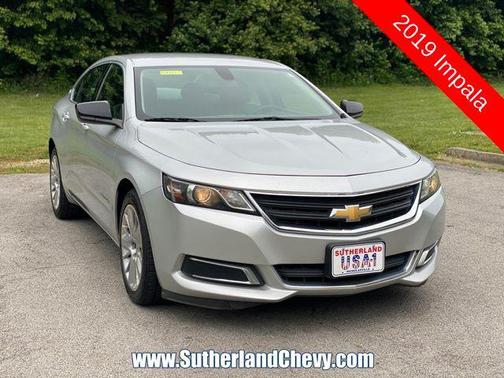 Silver Ice Metallic 2019 Chevrolet Impala 1LS