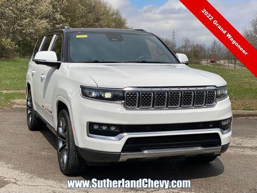 Bright White Clearcoat 2022 Jeep Grand Wagoneer Series III 4x4