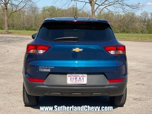 Pacific Blue Metallic 2021 Chevrolet Trailblazer LS