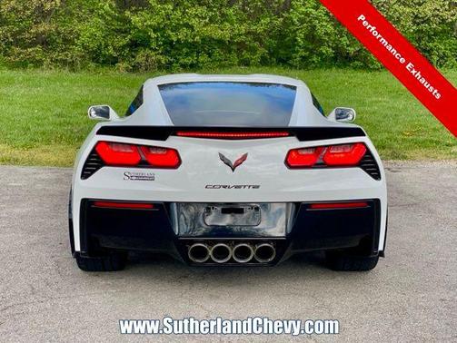 Arctic White 2016 Chevrolet Corvette Stingray