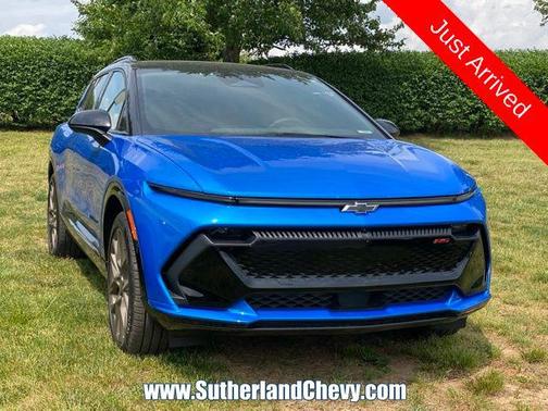 Riptide Blue Metallic 2026 Chevrolet Equinox EV RS
