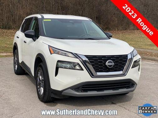 Glacier White 2023 Nissan Rogue S