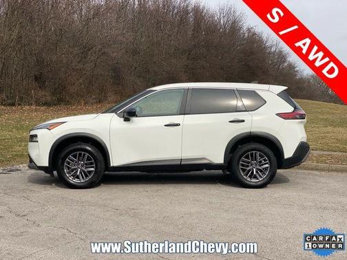 Glacier White 2023 Nissan Rogue S