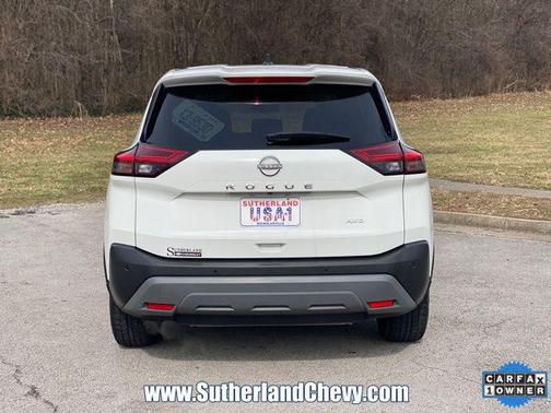 Glacier White 2023 Nissan Rogue S