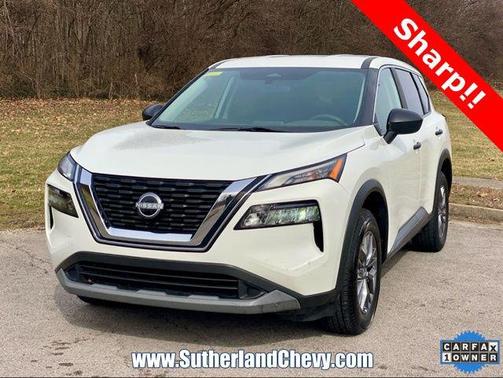 Glacier White 2023 Nissan Rogue S
