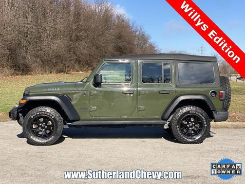 2021 Jeep Wrangler Willys