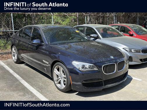 Imperial Blue Metallic 2015 BMW 740 i