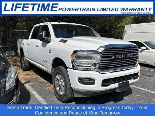 Bright White Clearcoat 2024 RAM 2500 Laramie