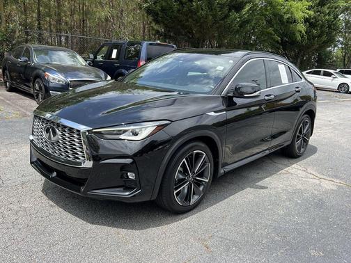 Black Obsidian 2023 INFINITI QX55 LUXE