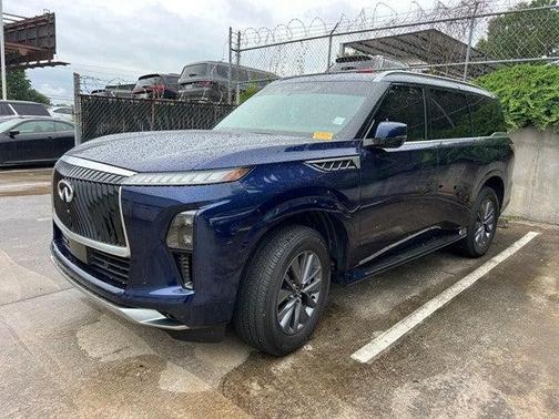 Grand Blue 2025 INFINITI QX80 PURE