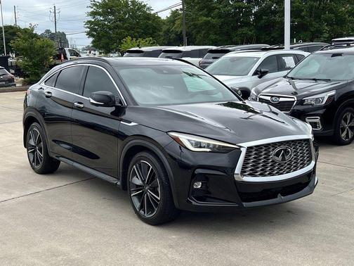 Mineral Black 2022 INFINITI QX55 SENSORY