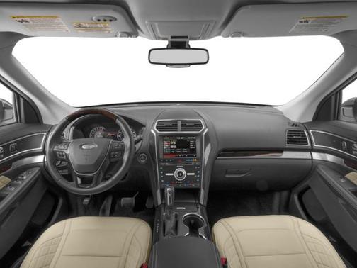 Shadow Black 2017 Ford Explorer Platinum