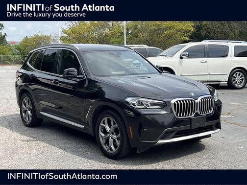 Black Sapphire Metallic 2024 BMW X3 sDrive30i
