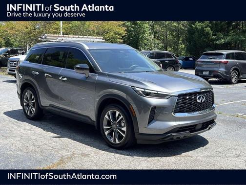 Graphite Shadow 2025 INFINITI QX60 Luxe
