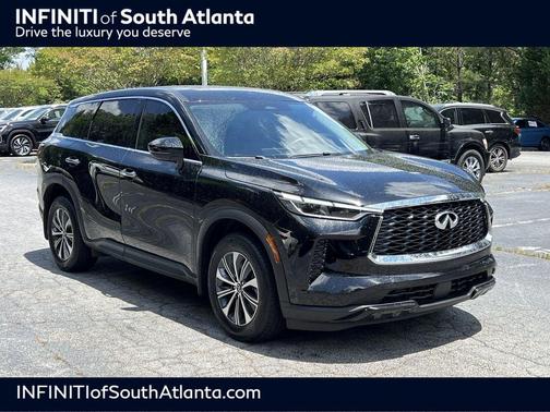 Diamond Black 2025 INFINITI QX60 Pure