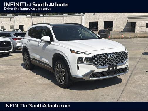 Serenity White Pearl 2023 Hyundai SANTA FE Limited