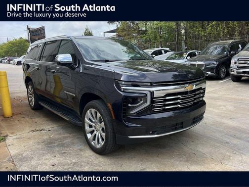 Dark Ash Metallic 2025 Chevrolet Suburban Premier