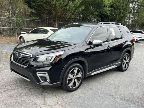 Crystal Black Silica 2020 Subaru Forester Touring