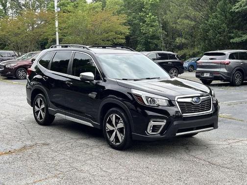 Crystal Black Silica 2020 Subaru Forester Touring