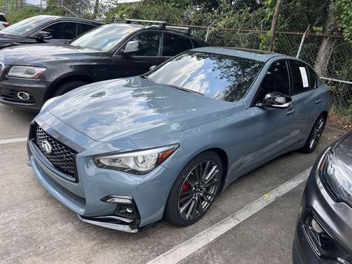 Slate Gray 2023 INFINITI Q50 RED SPORT 400