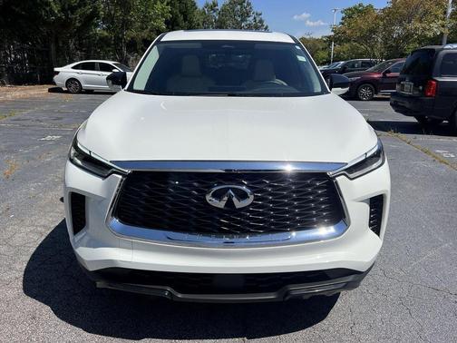 Glacier White 2025 INFINITI QX60 Pure