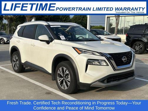 White 2023 Nissan Rogue SV